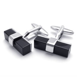 Sophisticated Technology Delicate Colors Durable In Use Titanium Cufflinks