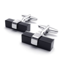 Sophisticated Technology Delicate Colors Durable In Use Titanium Cufflinks