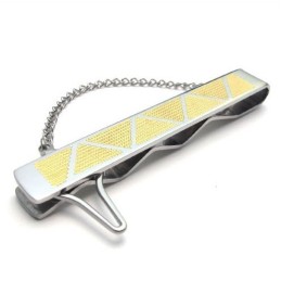 Sophisticated Technology Color Brilliancy Excellent Quality Titanium Tie Clips