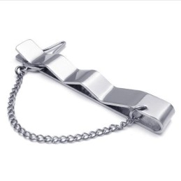 Sophisticated Technology Color Brilliancy Excellent Quality Titanium Tie Clips