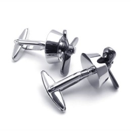 Attractive Design Color Brilliancy Durable In Use Titanium Cufflinks