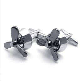 Attractive Design Color Brilliancy Durable In Use Titanium Cufflinks