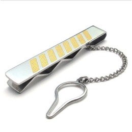 Deft Design Beautiful In Colors High Quality Titanium Tie Clips