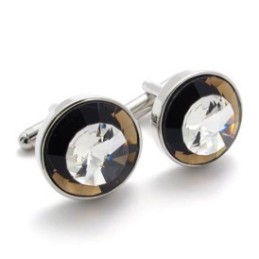 Latest Technology Delicate Colors Excellent Quality Titanium Cufflinks