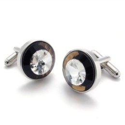 Latest Technology Delicate Colors Excellent Quality Titanium Cufflinks