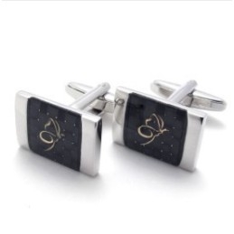 Attractive Design Delicate Colors Dependable Performance Superior Quality Titanium Cufflinks