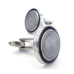 Deft Design Delicate Colors High Quality Titanium Cufflinks