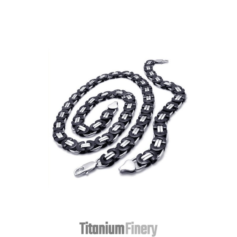 Skillful Manufacture Delicate Colors High Quality Titanium Jewelry Set Including Necklace, Bracelet Skillful Manufacture Delicate Colors High Quality Titanium Jewelry Set Including Necklace, Bracelet