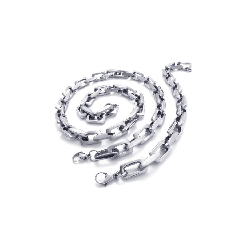 Professional Design Color Brilliancy Excellent Quality Titanium Jewelry Set Including Necklace, Bracelet
