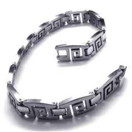 Skillful Manufacture Color Brilliancy Excellent Quality Titanium Jewelry Set Including Necklace, Bracelet