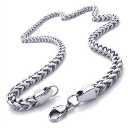 Rational Construction Color Brilliancy High Quality Titanium Jewelry Set Including Necklace, Bracelet