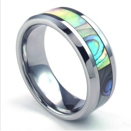 Attractive Design Color Brilliancy High Quality Tungsten Ring