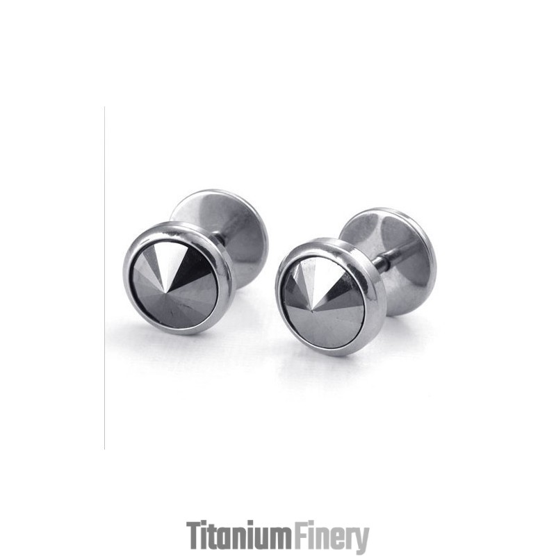 Deft Design Color Brilliancy Excellent Quality Titanium Earrings Deft Design Color Brilliancy Excellent Quality Titanium Earrings