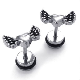 Beautiful Design Color Brilliancy Reliable Quality Titanium Earrings
