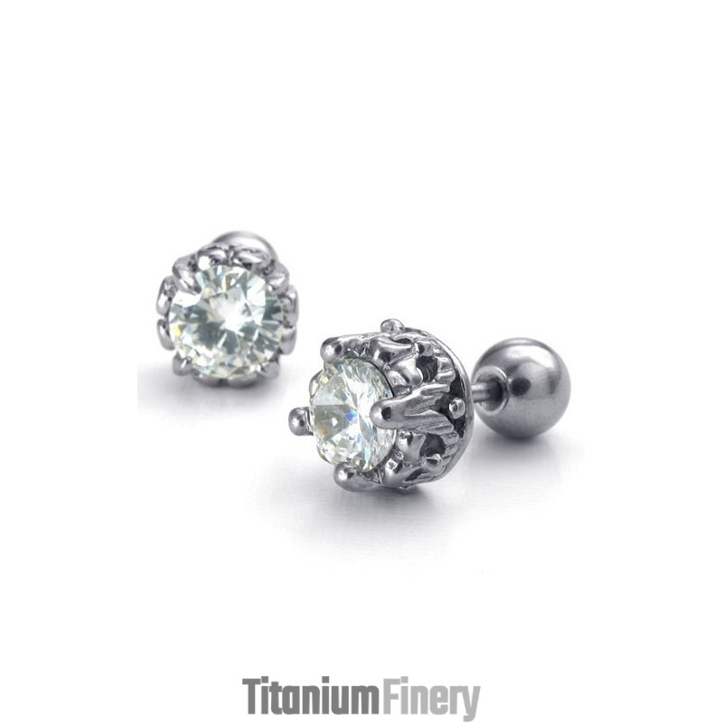 Finely Processed Beautiful In Colors Reliable Quality Titanium Earrings Finely Processed Beautiful In Colors Reliable Quality Titanium Earrings