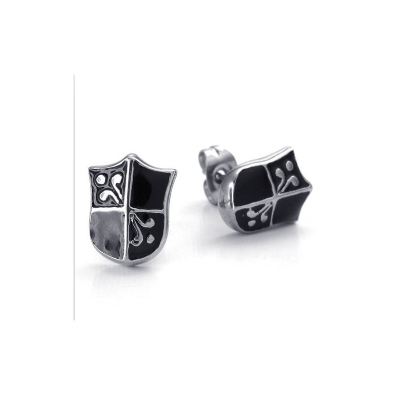 Modern Design Delicate Colors Stable Quality Titanium Earrings