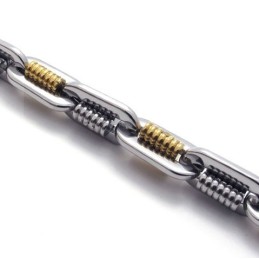 Deft Design Color Brilliancy High Quality Titanium Bracelet