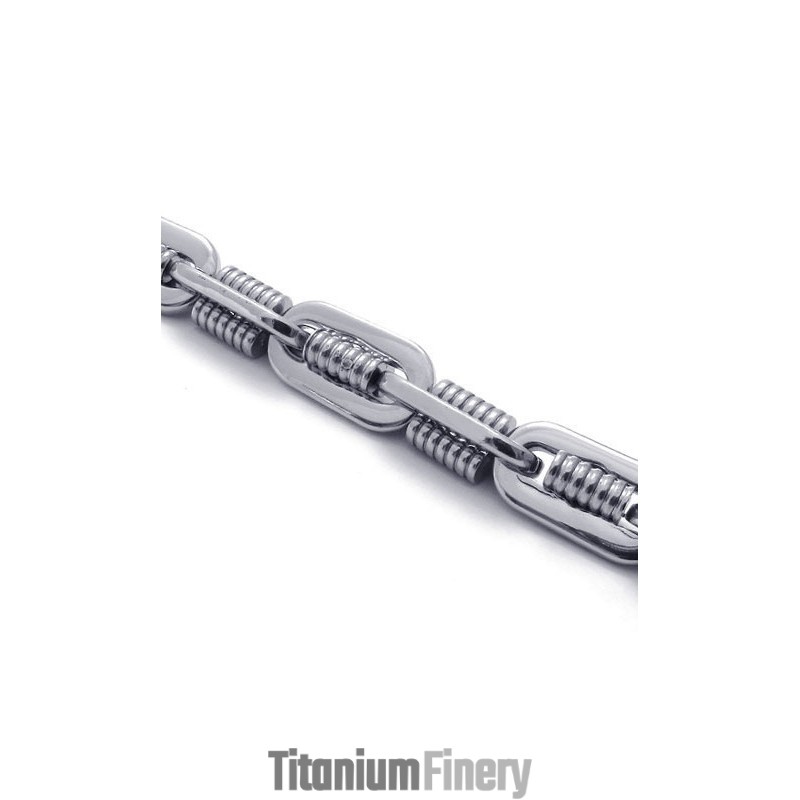 Finely Processed Color Brilliancy Reliable Quality Titanium Bracelet