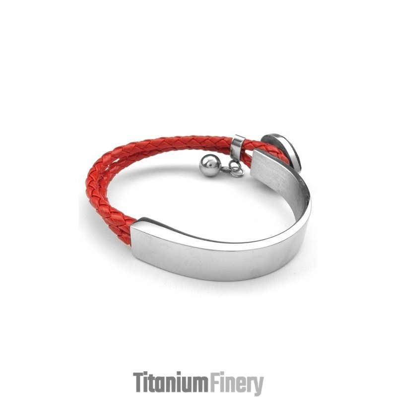 Beautiful Design Pretty And Colorful Reliable Reputation Titanium Leather Bangle Beautiful Design Pretty And Colorful Reliable Reputation Titanium Leather Bangle