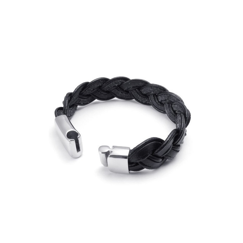Deft Design Delicate Colors Reliable Quality Titanium Leather Bracelet Deft Design Delicate Colors Reliable Quality Titanium Leather Bracelet