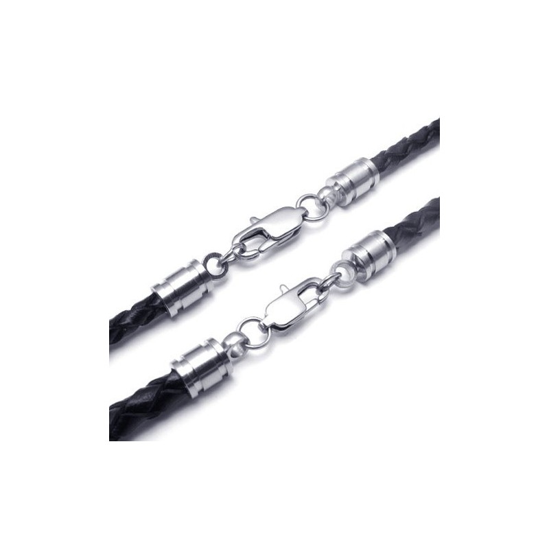 Deft Design Delicate Colors World-Wide Renown Titanium Leather Necklace Deft Design Delicate Colors World-Wide Renown Titanium Leather Necklace