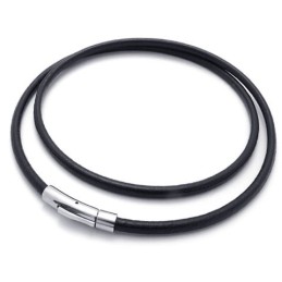 Sophisticated Technology Delicate Colors Reliable Reputation Titanium Leather Necklace
