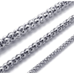 Fashionable Patterns Color Brilliancy Durable In Use Titanium Chain