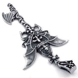 Finely Processed Delicate Colors Stable Quality Titanium Pendant