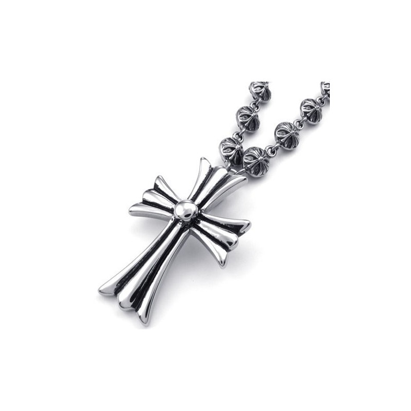 Skillful Manufacture Delicate Colors Stable Quality Titanium Cross Pendant