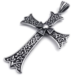 Deft Design Delicate Colors High Quality Titanium Cross Pendant