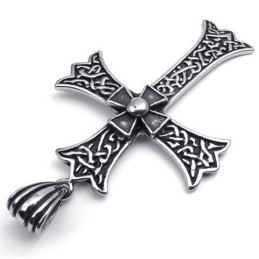Deft Design Delicate Colors High Quality Titanium Cross Pendant