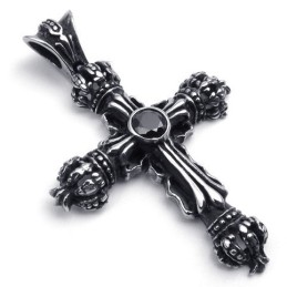 Professional Design Delicate Colors The Queen Of Quality Titanium Cross Pendant