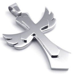 Elegant Shape Color Brilliancy Reliable Quality Titanium Cross Pendant