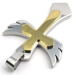 Finely Processed Beautiful In Colors Reliable Quality Titanium Cross Pendant