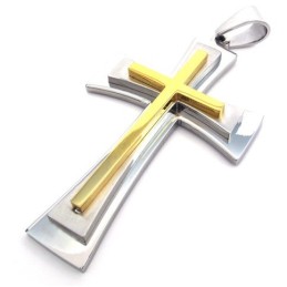 Attractive Design Color Brilliancy Reliable Reputation Titanium Cross Pendant