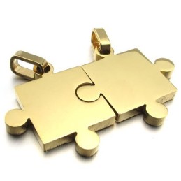 Deft Design Color Brilliancy To Have A Long Story Titanium Pendant