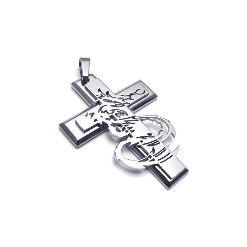 Modern Design Color Brilliancy To Have A Long Story Titanium Cross Pendant Modern Design Color Brilliancy To Have A Long Story Titanium Cross Pendant