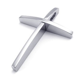 Finely Processed Color Brilliancy To Have A Long Standing Reputation Titanium Cross Pendant