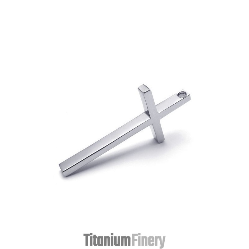 Finely Processed Color Brilliancy World-Wide Renown Titanium Cross Pendant Finely Processed Color Brilliancy World-Wide Renown Titanium Cross Pendant