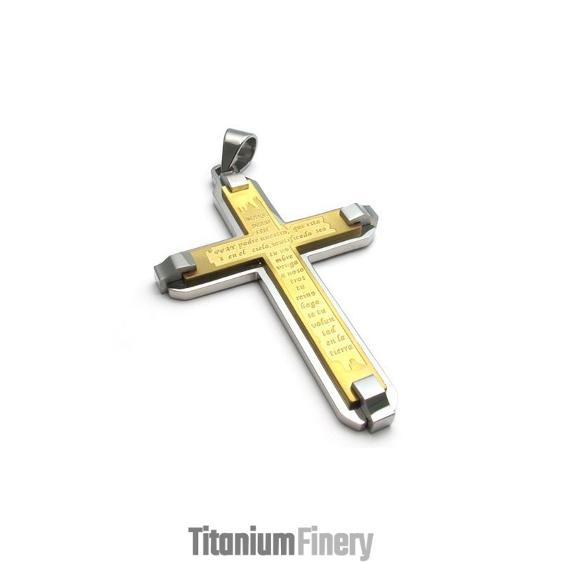 Skillful Manufacture Beautiful In Colors World-Wide Renown Titanium Cross Pendant Skillful Manufacture Beautiful In Colors World-Wide Renown Titanium Cross Pendant