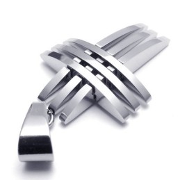 Modern Design Color Brilliancy World-Wide Renown Titanium Cross Pendant