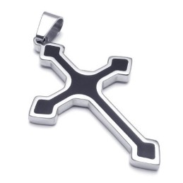 Elegant Shape Color Brilliancy Superior Quality Titanium Cross Pendant