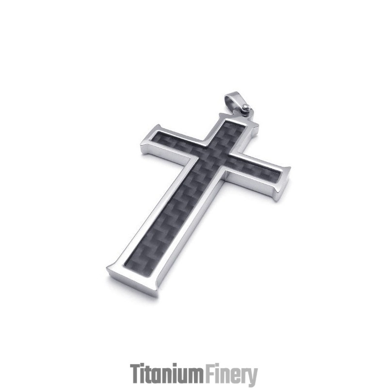 Rational Construction Delicate Colors Stable Quality Titanium Cross Pendant Rational Construction Delicate Colors Stable Quality Titanium Cross Pendant