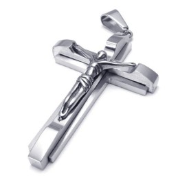 Professional Design Color Brilliancy The Queen Of Quality Titanium Cross Pendant