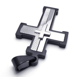 Skillful Manufacture Color Brilliancy To Win Warm Praise From Customers Titanium Cross Pendant