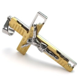 For Your Selection Color Brilliancy World-Wide Renown Titanium Cross Pendant