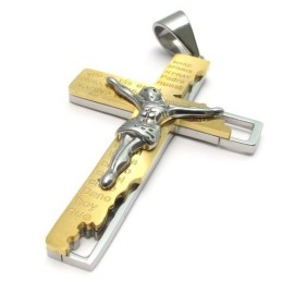 For Your Selection Color Brilliancy World-Wide Renown Titanium Cross Pendant