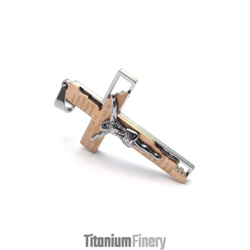 Professional Design Color Brilliancy World-Wide Renown Titanium Cross Pendant Professional Design Color Brilliancy World-Wide Renown Titanium Cross Pendant
