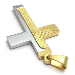 Finely Processed Color Brilliancy To Have A Long Standing Reputation Titanium Cross Pendant