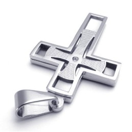 Latest Technology Color Brilliancy To Have A Long Standing Reputation Titanium Cross Pendant